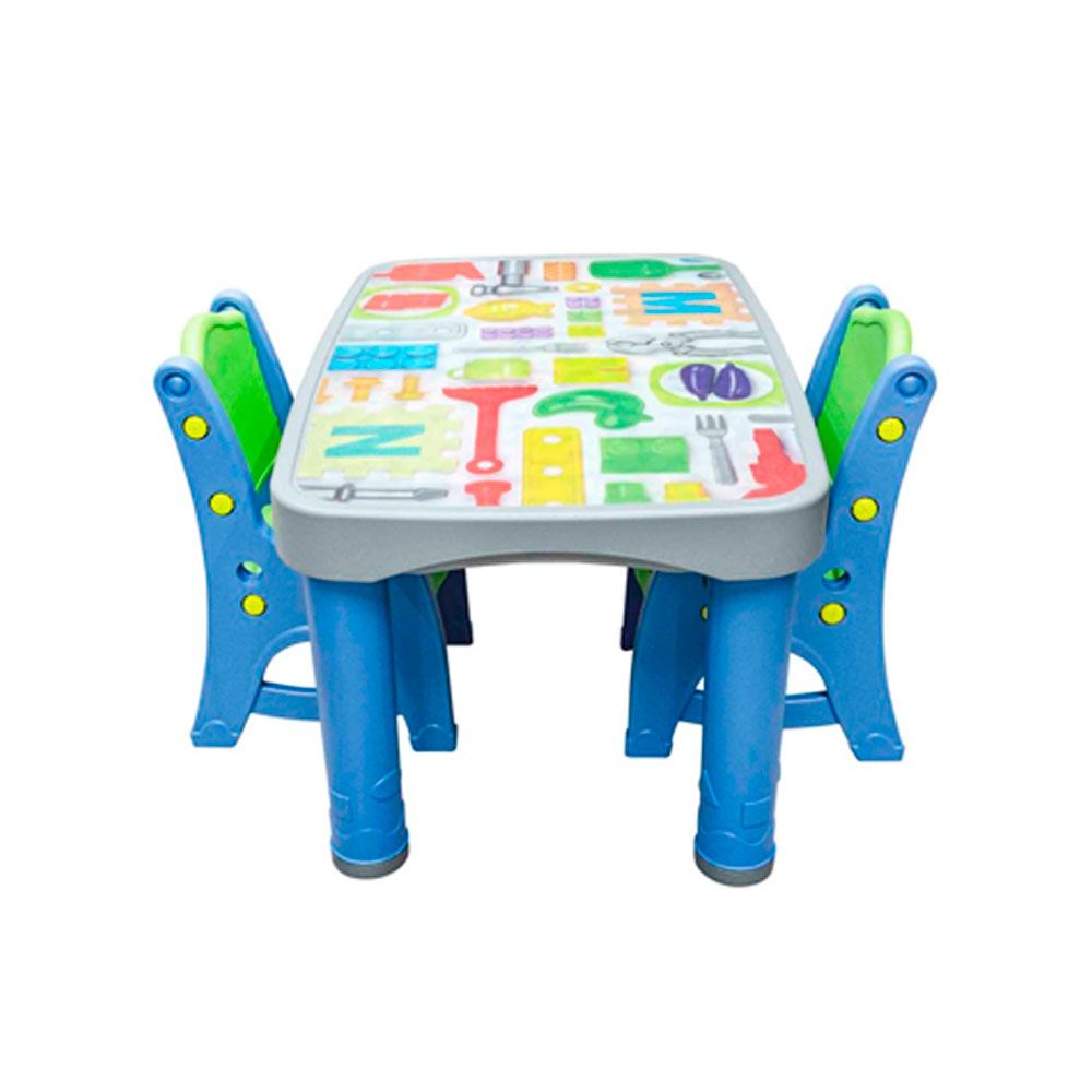 Set de estudio Basa para niños Didactico Mesa+2 sillas cod 8611
